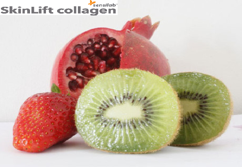 Mặt nạ lựu kiwi dâu tây giúp bổ sung collagen