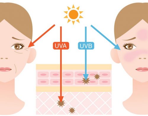 Tia UV gây lão hóa da -skinLift collagen