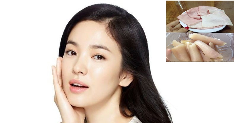 Bất ngờ với phương pháp bổ sung collagen từ da heo