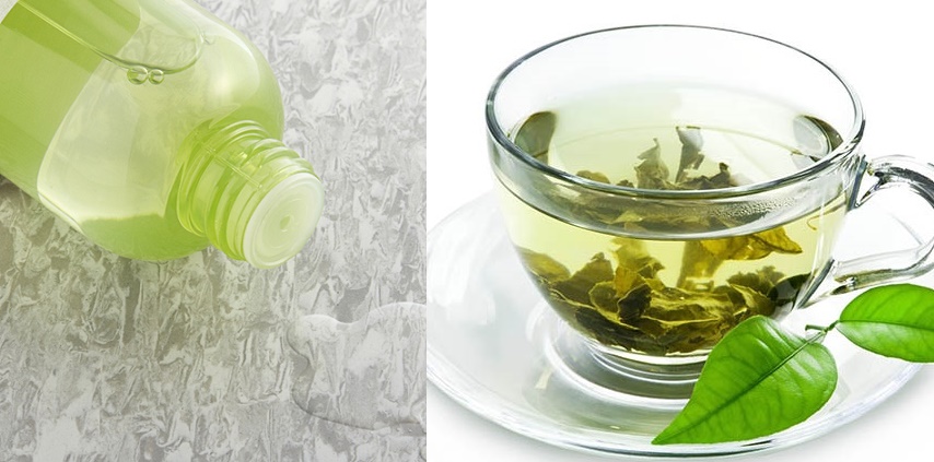 Tự chế nước tẩy trang bằng trà xanh cho tuổi 40 bạn đã thử?