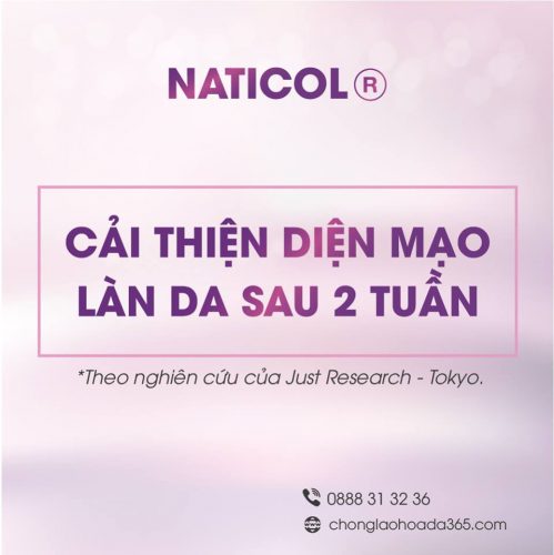 Chăm sóc da mặt láng mịn tuổi 30 với Naticol Collagen