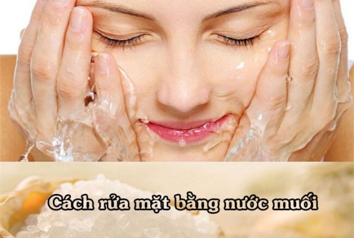 Rửa mặt bằng nước muối cho tuổi 50 đúng cách giúp da căng mịn