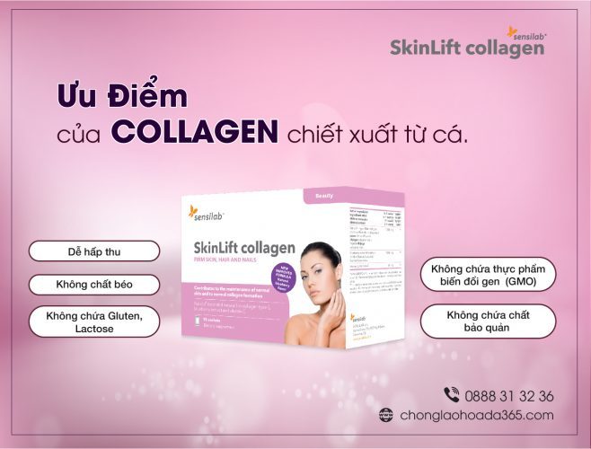ưu điểm collagen chiết xuất từ da cá